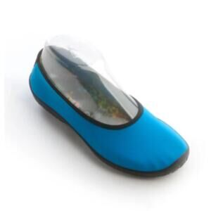 Arcopedico Lolita ballet flat slip on stretch comfort Turquoise NIB 38 US7-7.5